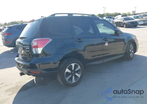 2017 Subaru Forester 2.5I from USA, damaged, VIN JF2SJABC9HH441367
